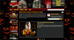 Desktop Screenshot of chandlerhauntedhouses.com